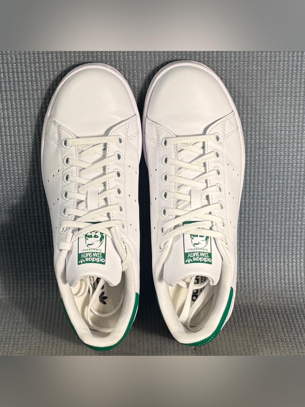 Adidas Originals Stan Smith White/Green Sneakers Size 6.5 Size 7.5 Women - Picture 5 of 9